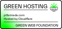 Green Web Foundation: ptfarmada.com runs on verified green hosting